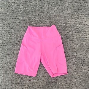 Nike Women's Vibrant Pink Athletic Shorts